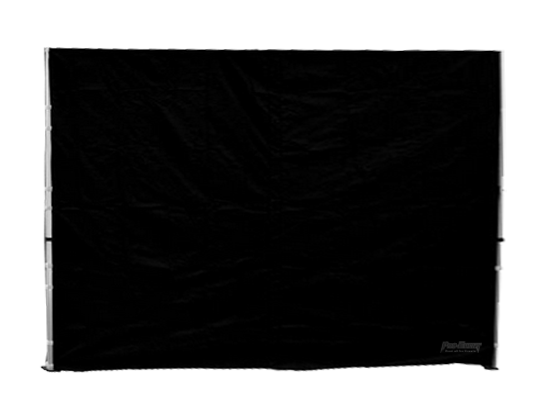 Seitenwand 3 m ohne Fenster schwarz (Standard) 